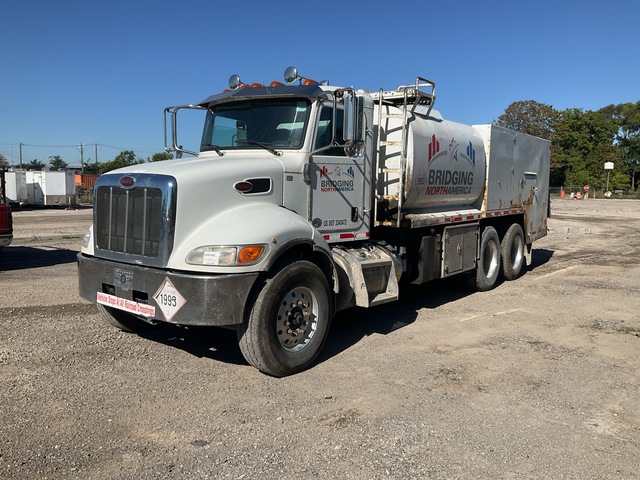 2019 Peterbilt 348 6x4 Fuel and Lube Truck