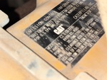 Engine with Emission Label