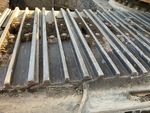 Undercarriage with Left Track Shoes