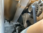 Engine with A/C Compressor