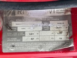 General Appearance with Frame Stamp Serial Number/VIN Photo