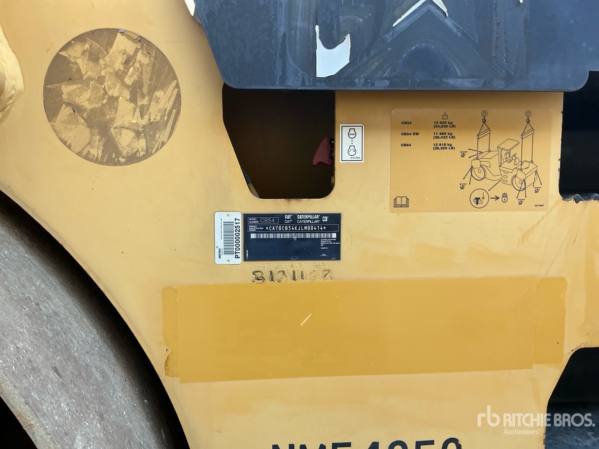 2011 Caterpillar CB-54 XW