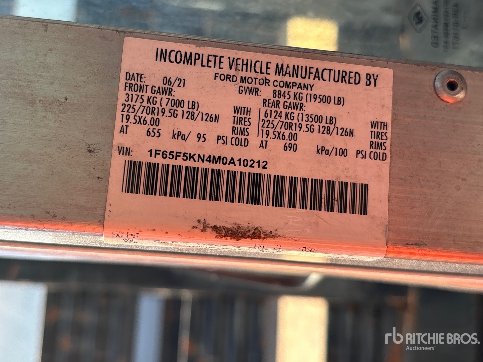 2021 Ford F59