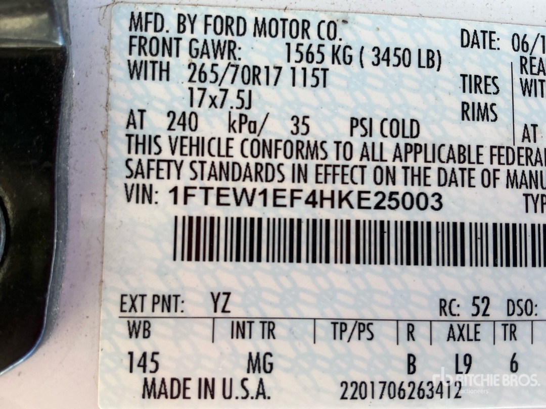 2017 Ford F-150