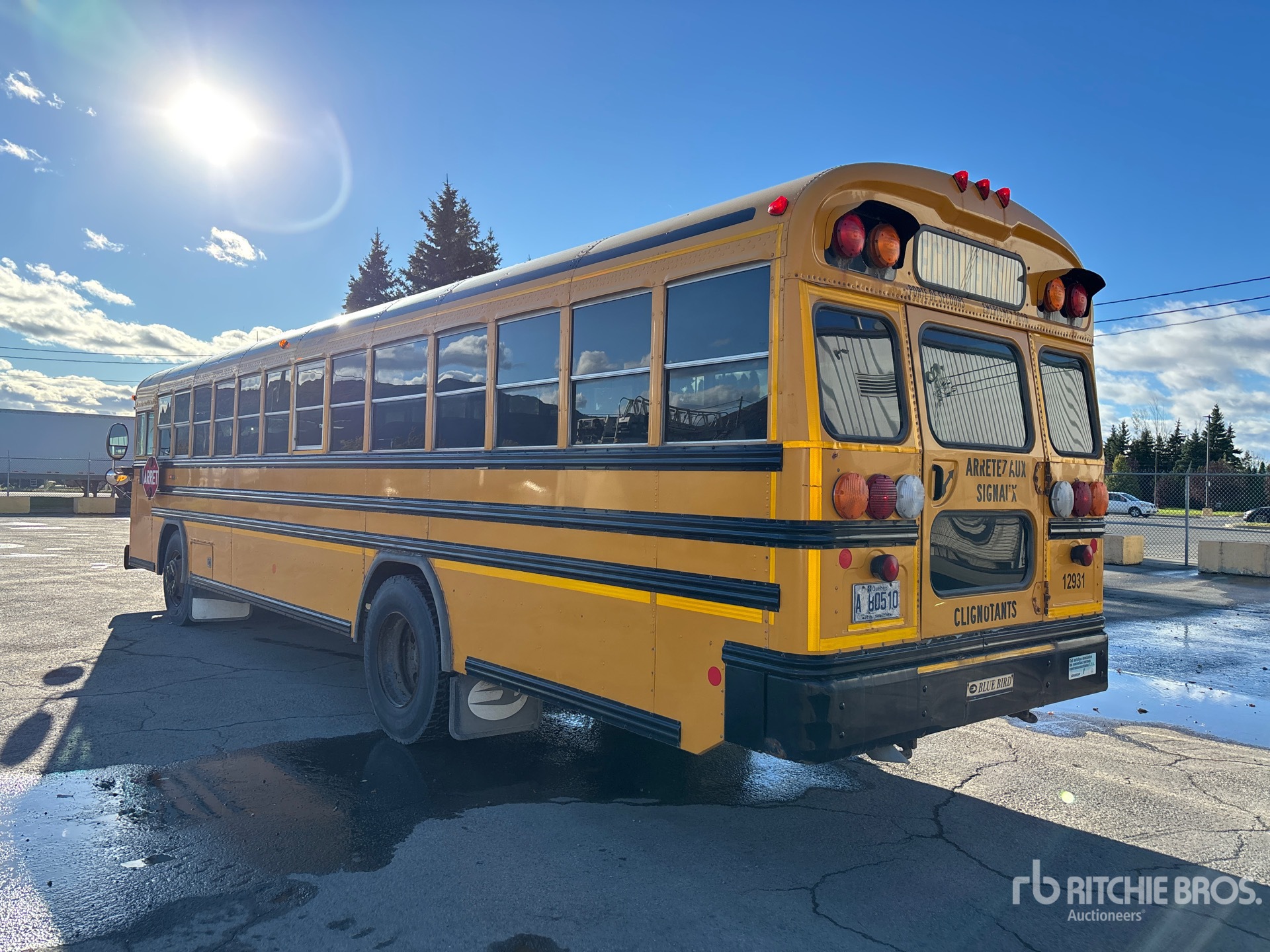 2012 Bluebird 4X2 72-SEAT SCHOOL