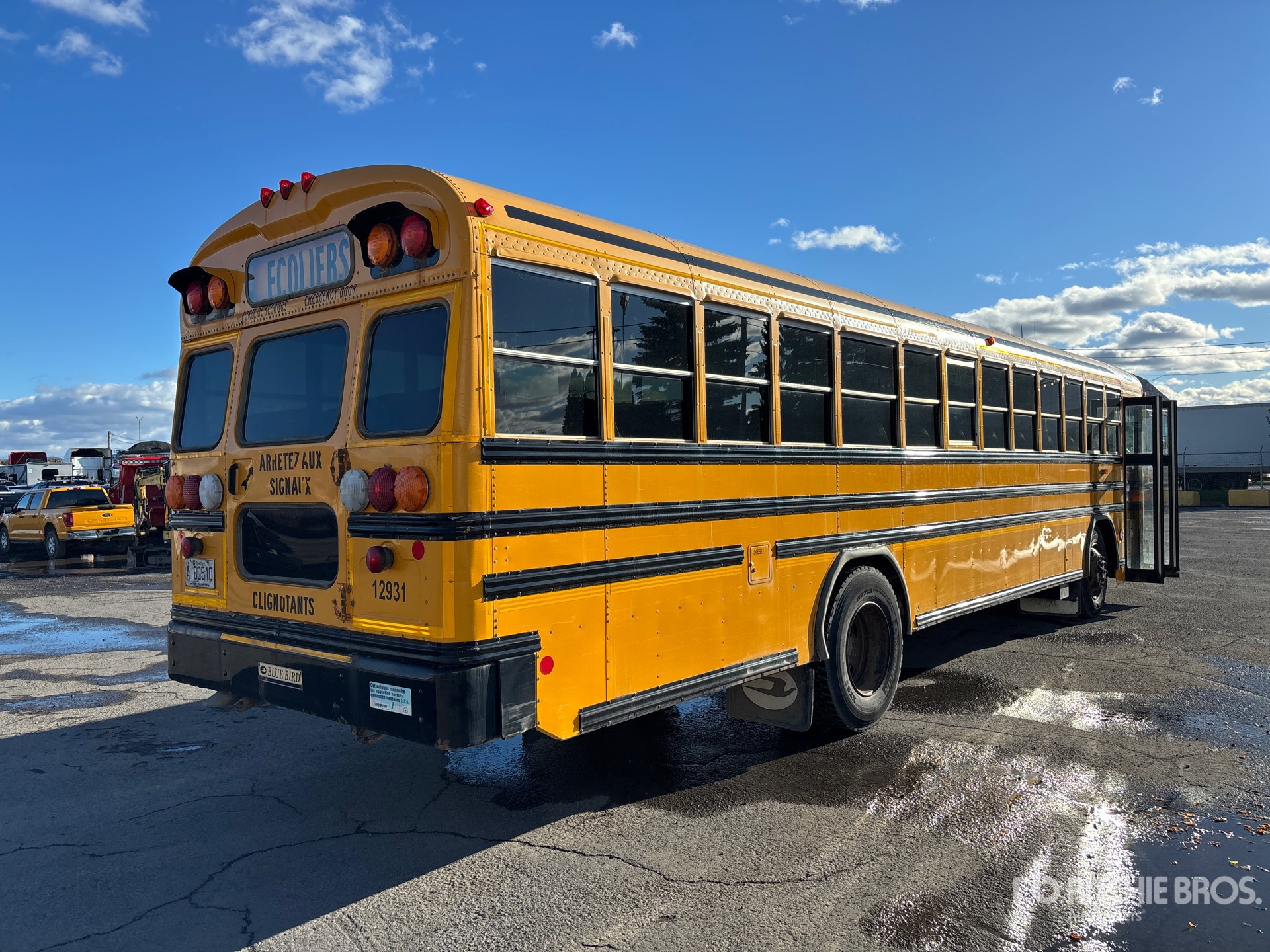 2012 Bluebird 4X2 72-SEAT SCHOOL