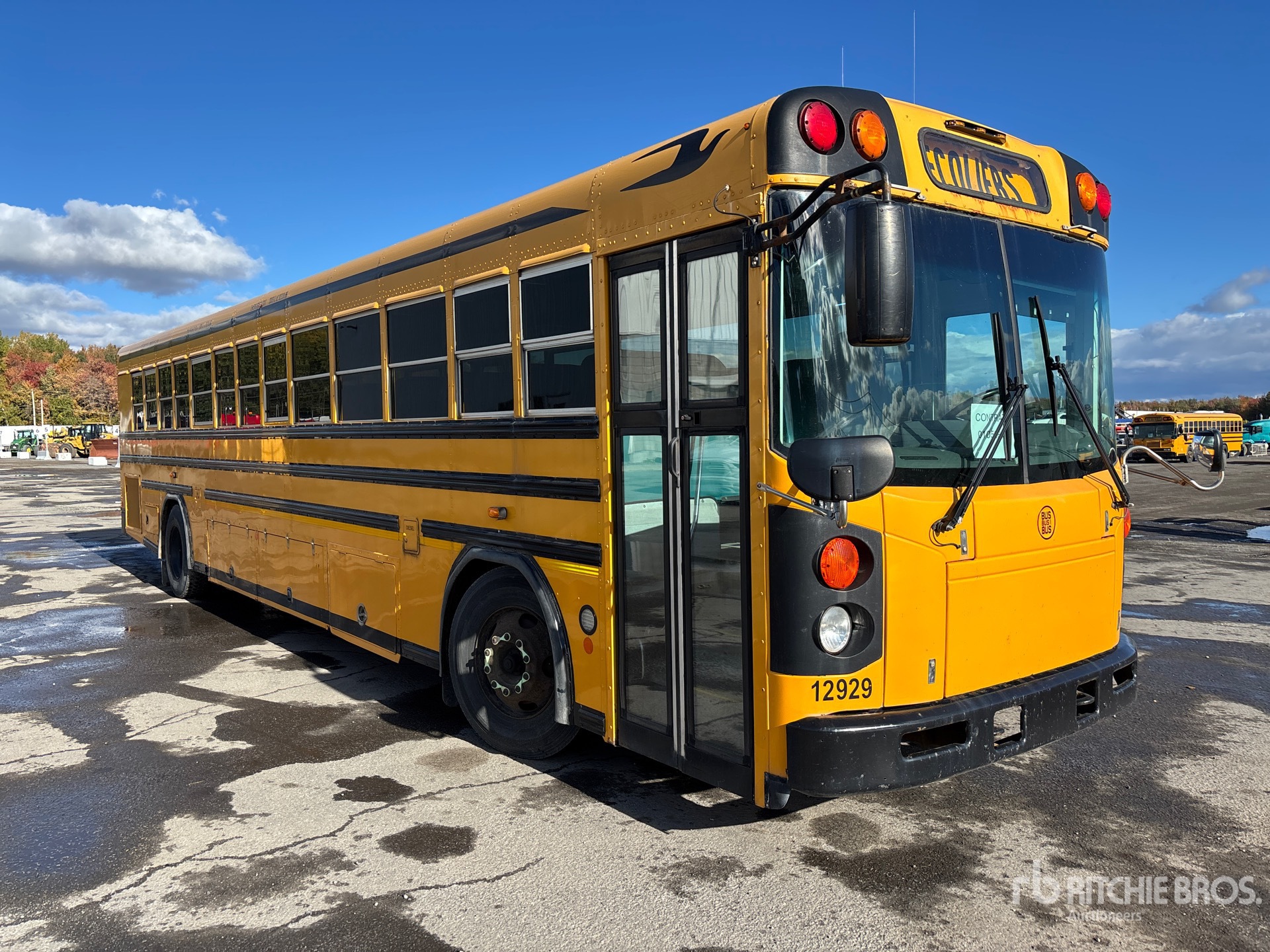 2012 Bluebird 4X2 84-SEAT SCHOOL