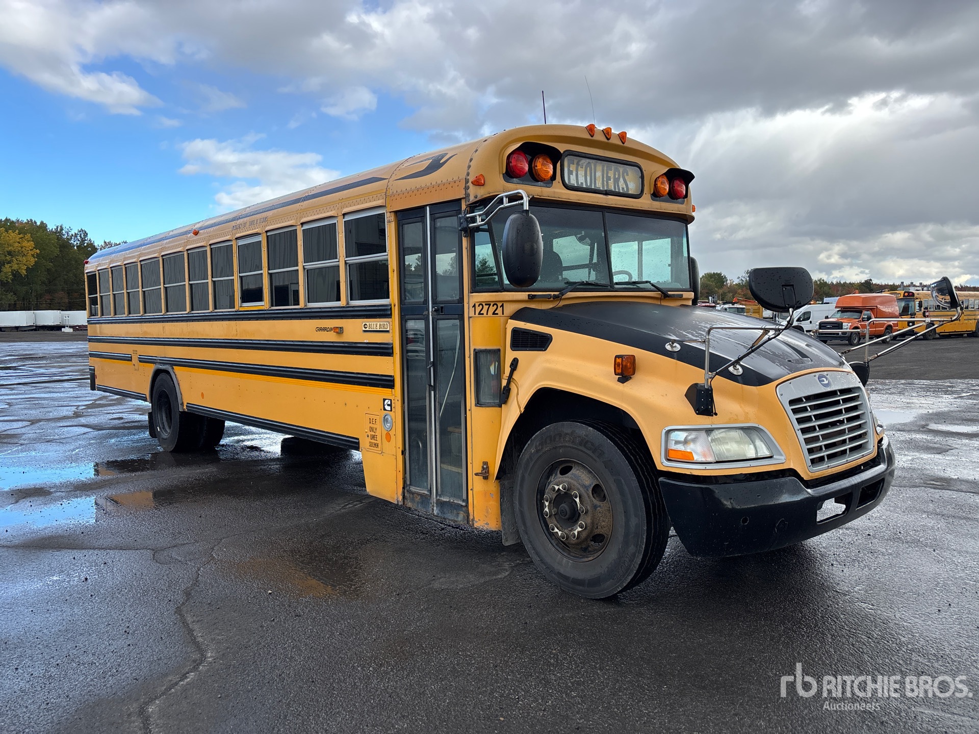 2012 Bluebird 4X2 72-SEAT SCHOOL