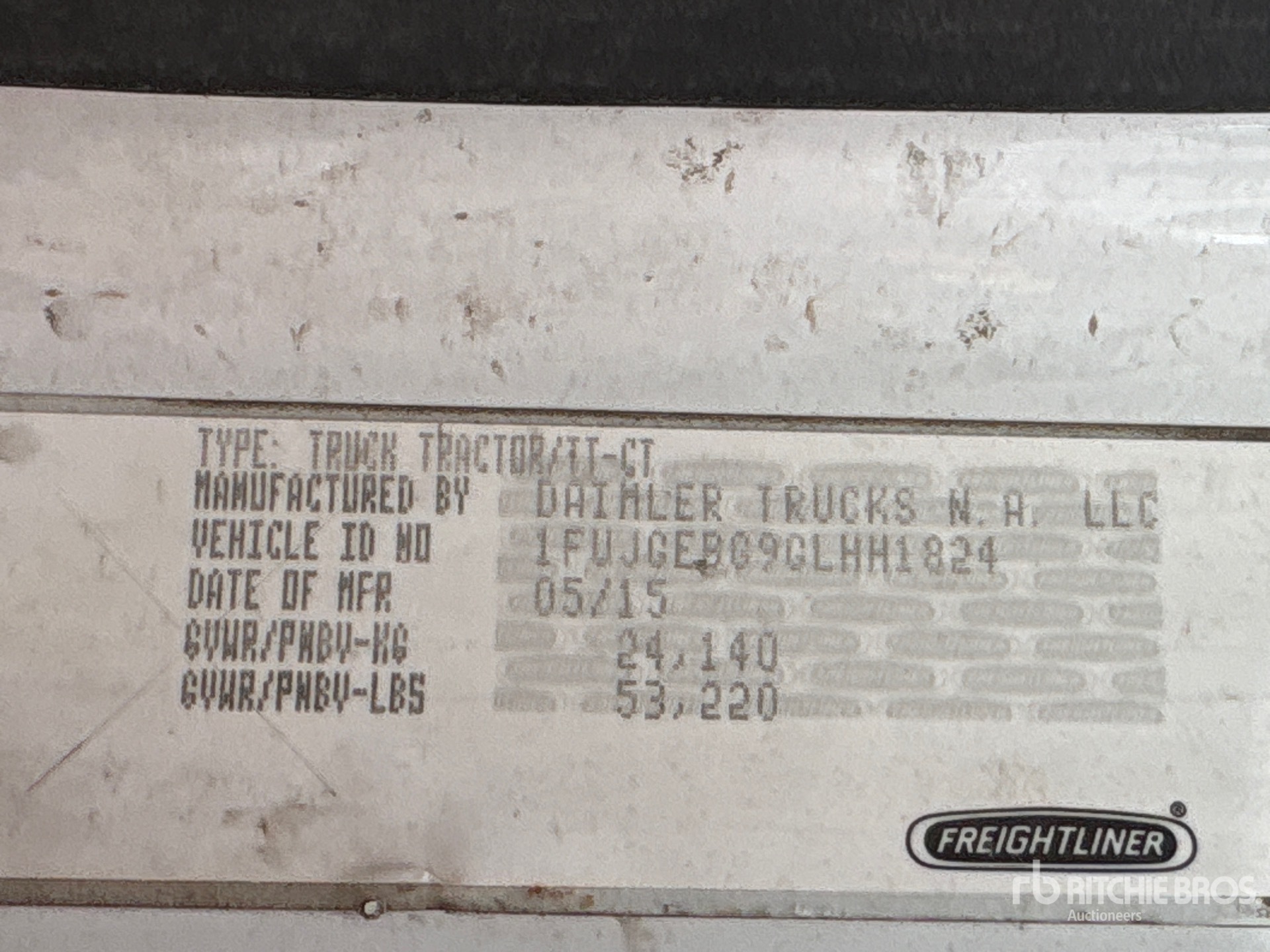 2016 Freightliner CASCADIA 125