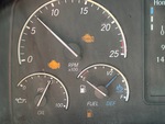 Cab with Warning Lights