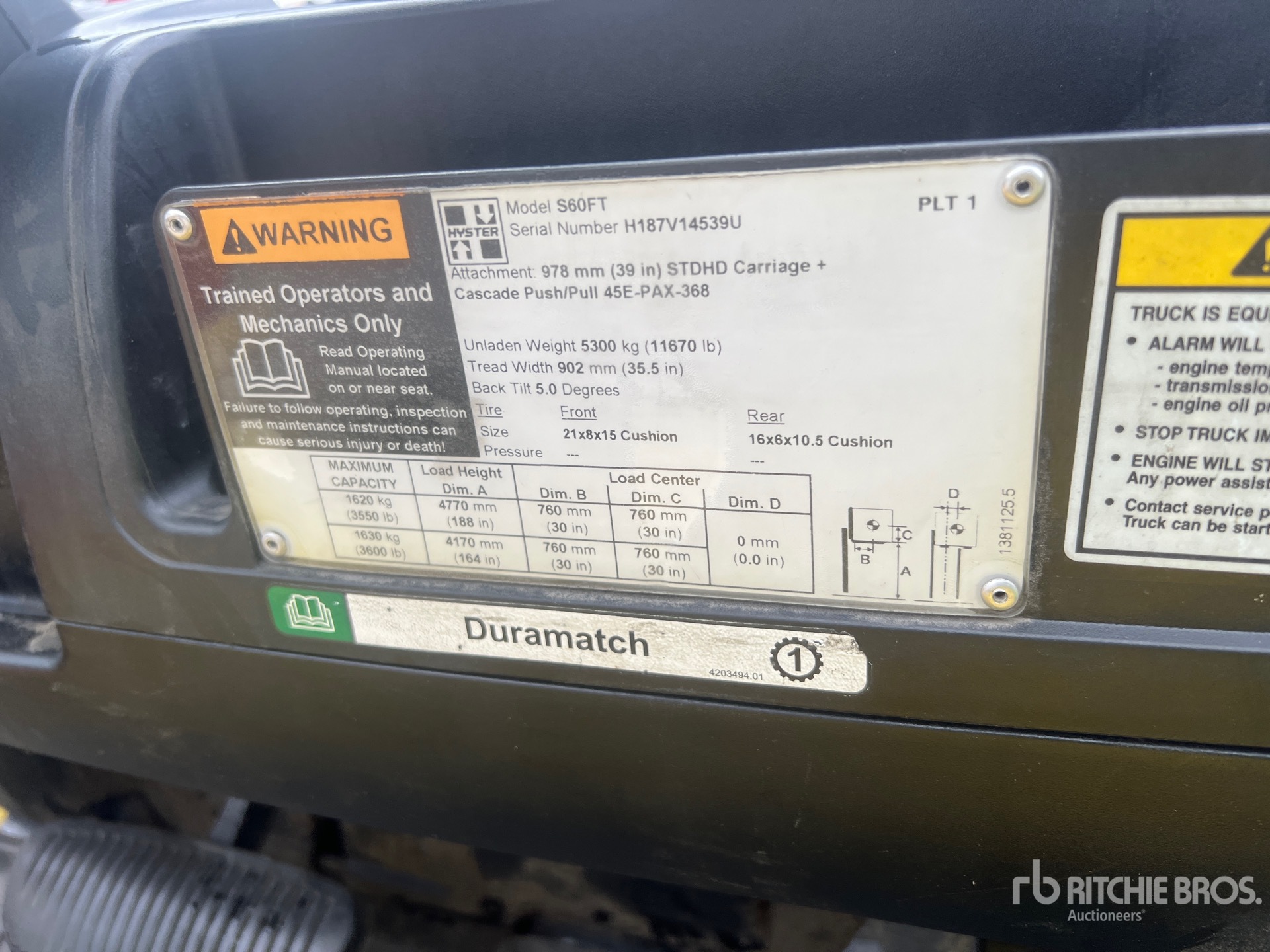 2020 Hyster S60FT