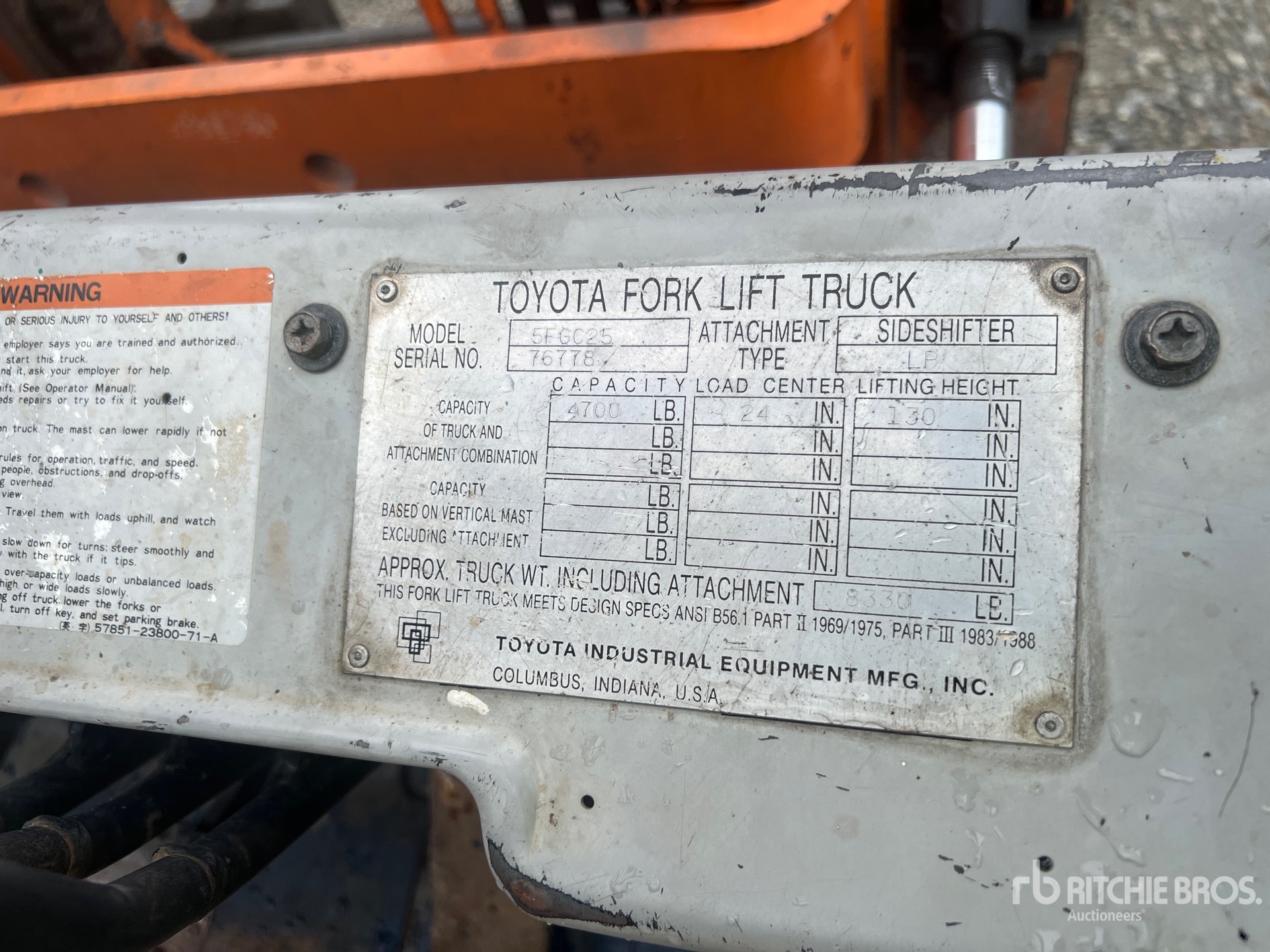 Toyota 5FGC25