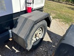 Trailer Chassis with Left Front Tire