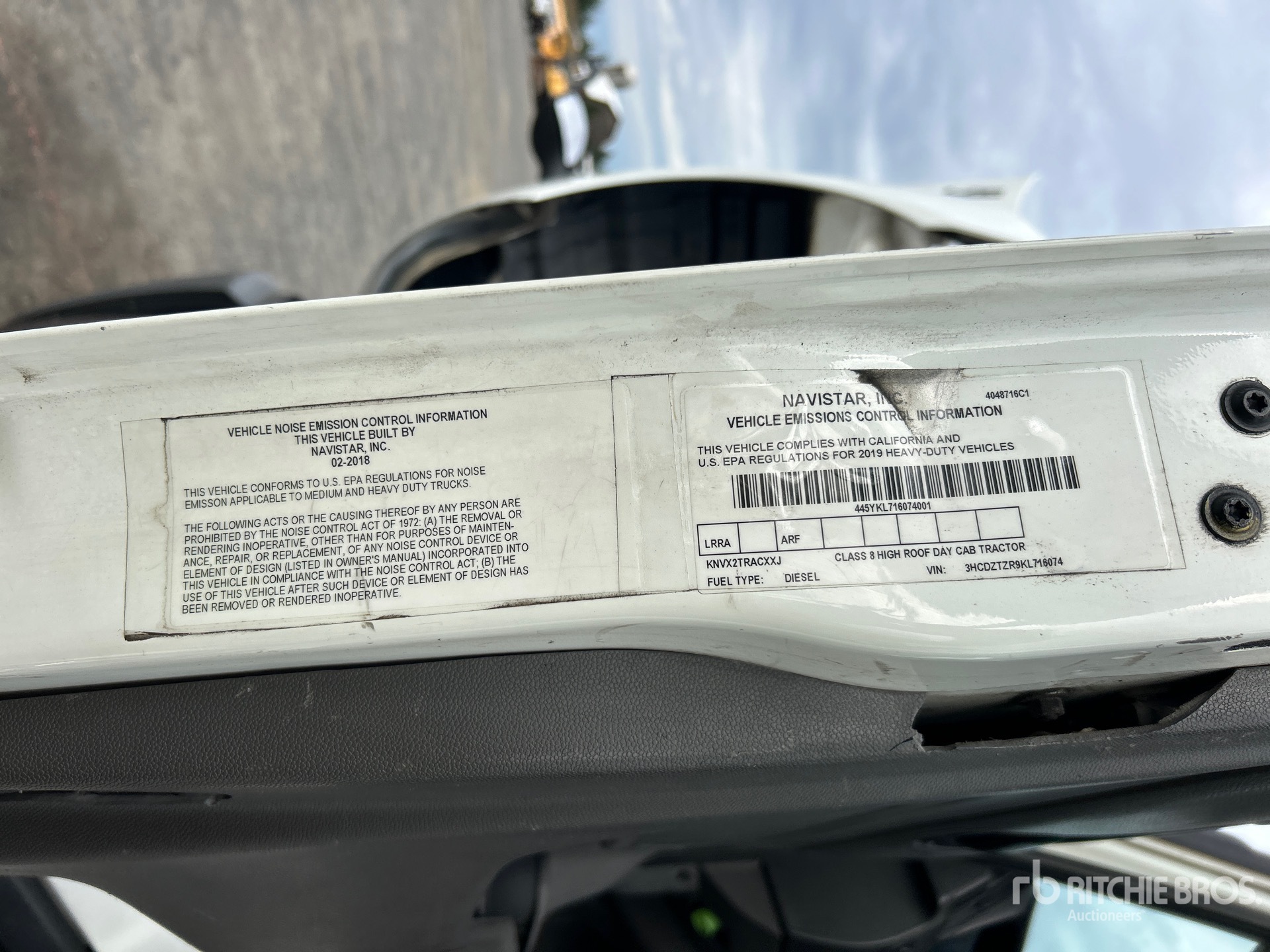 2019 International LT625