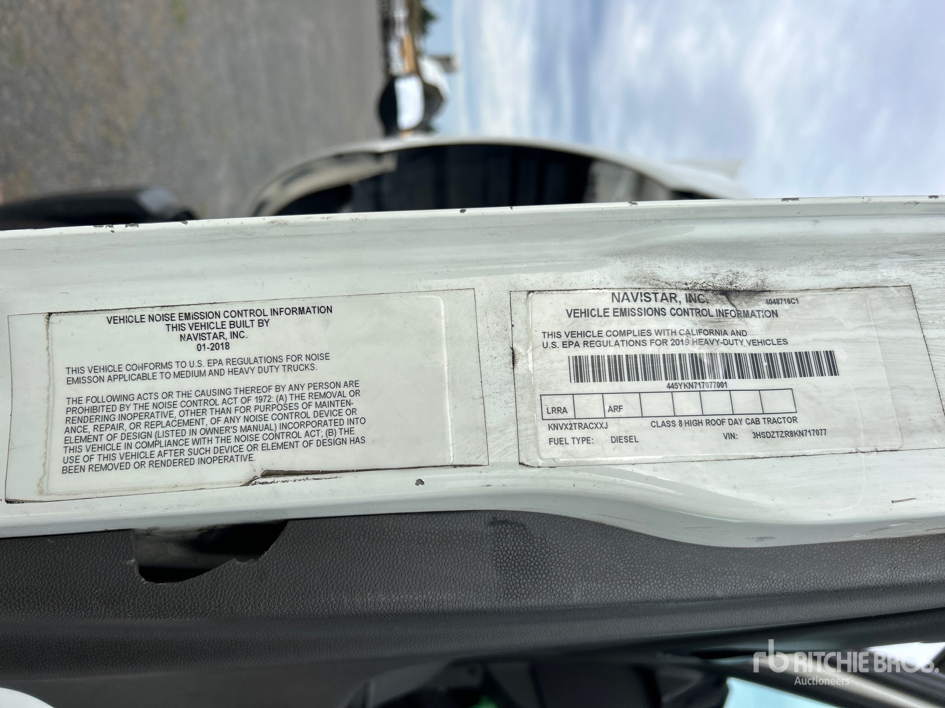 2019 International LT625