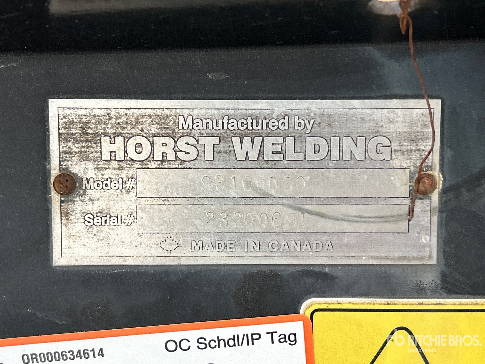 Horst Welding SB1000R60YAY