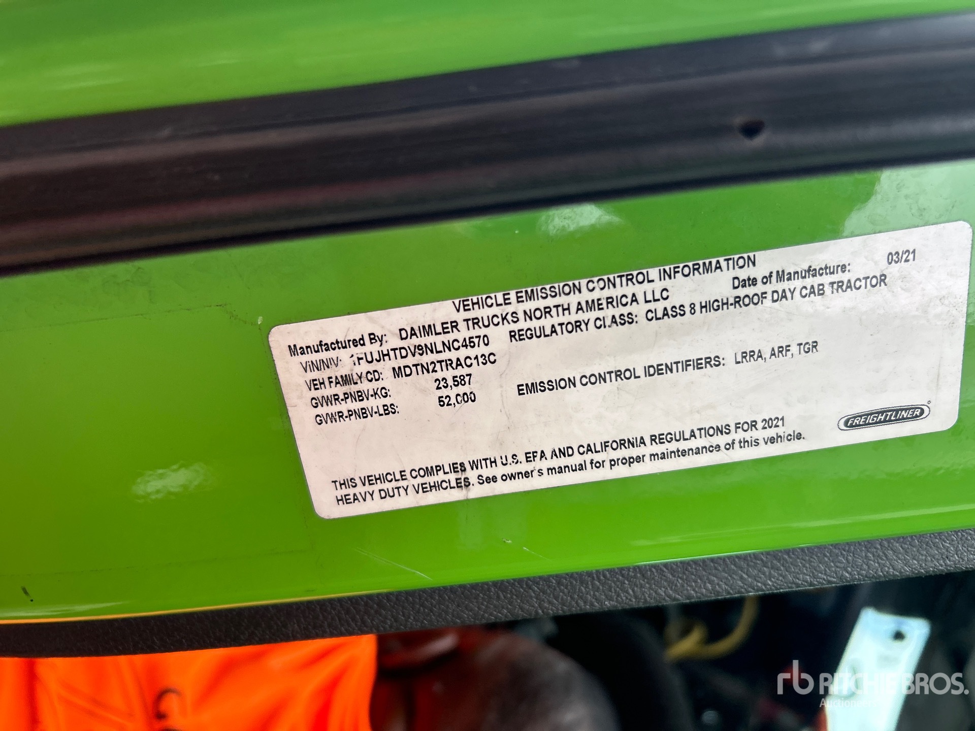 2022 Freightliner CASCADIA 116
