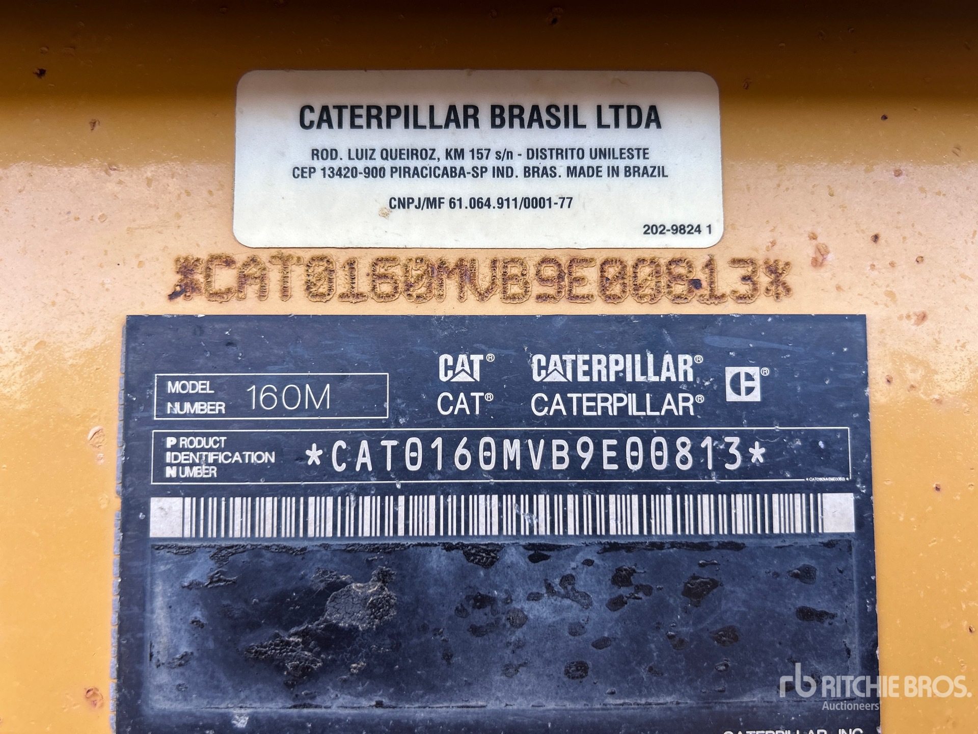 2012 Caterpillar 160M VHP PLUS