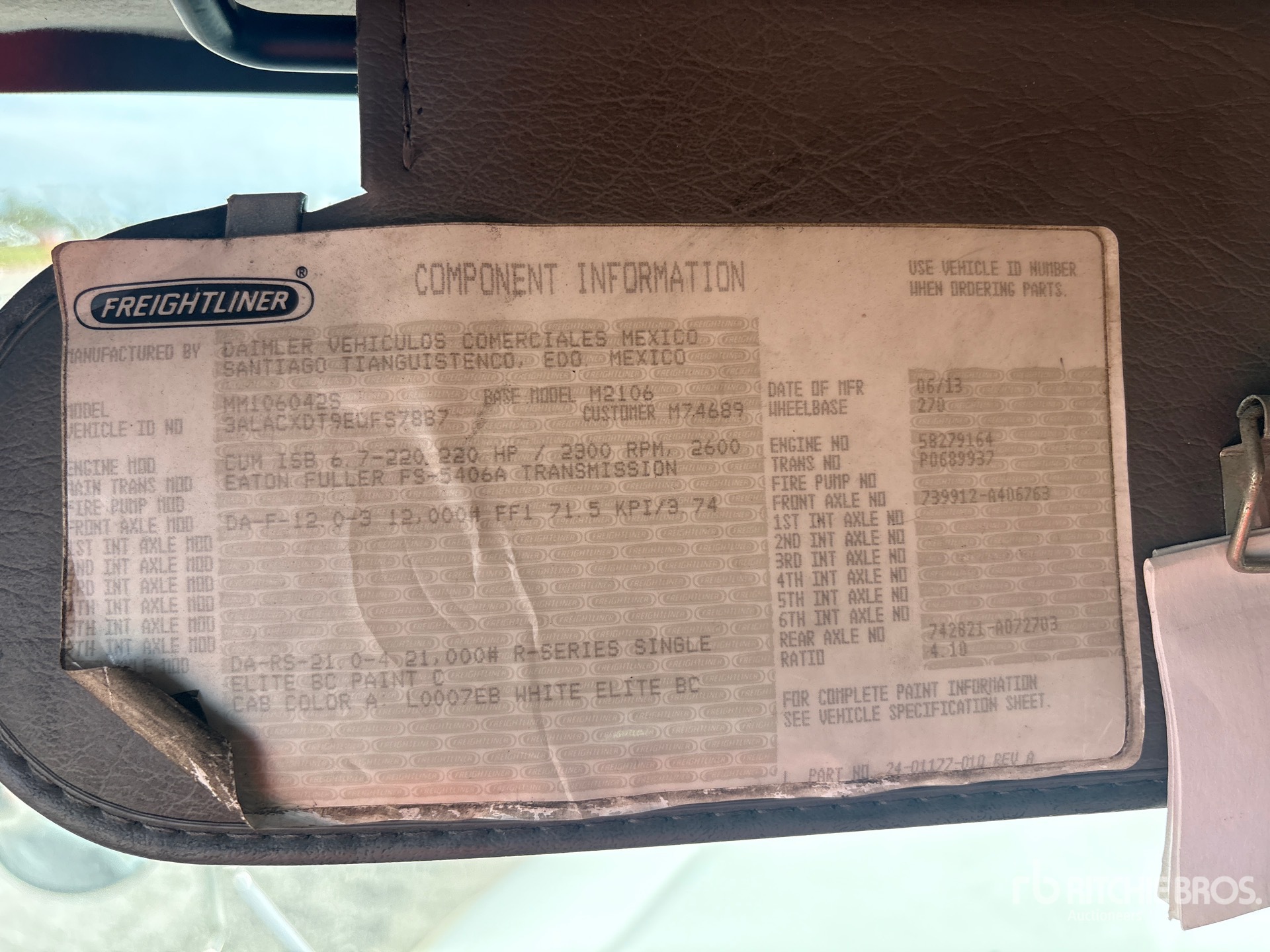 2014 Freightliner M2 106