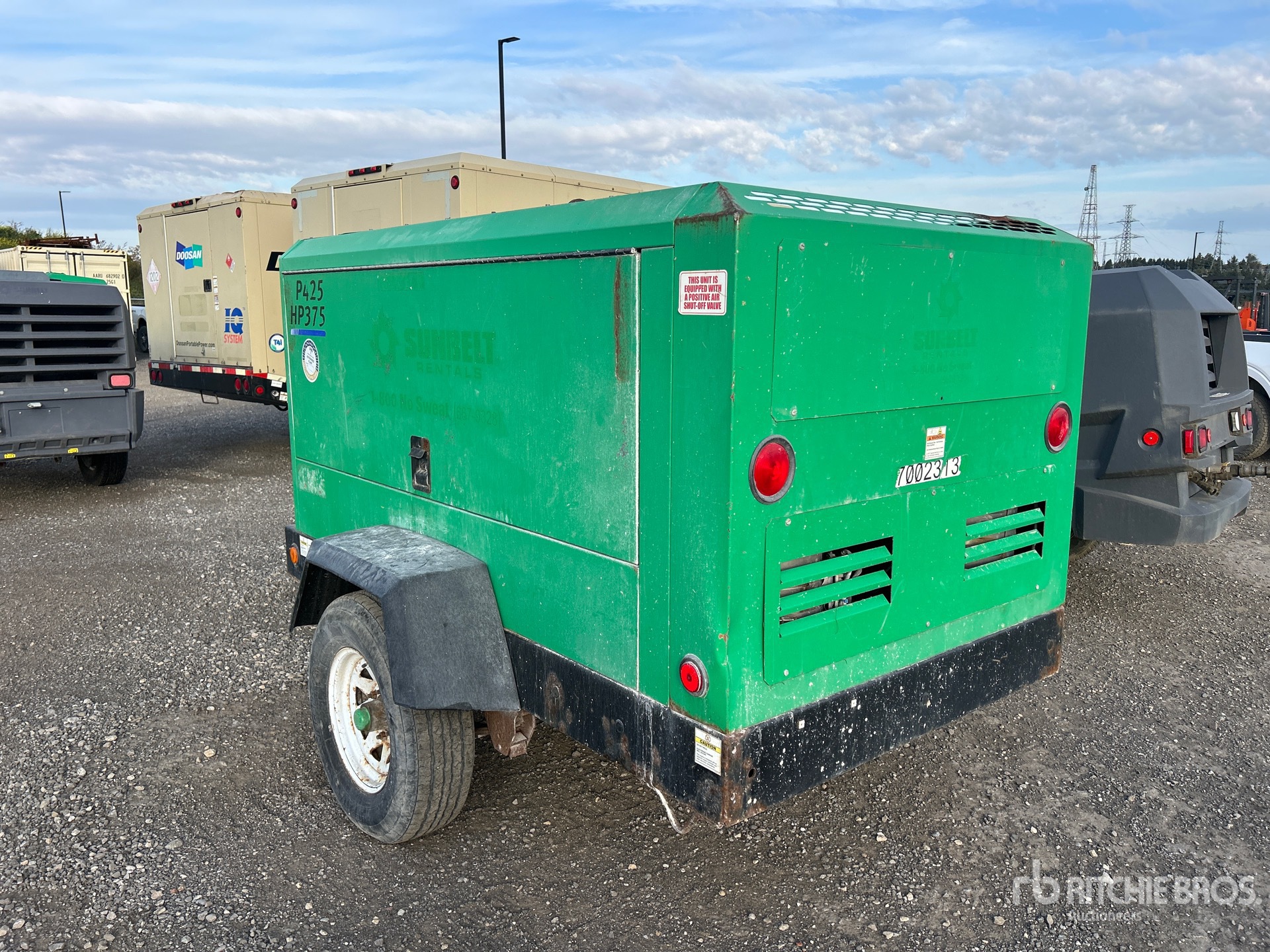 2018 Doosan Portable Power HP375WCU-T4F