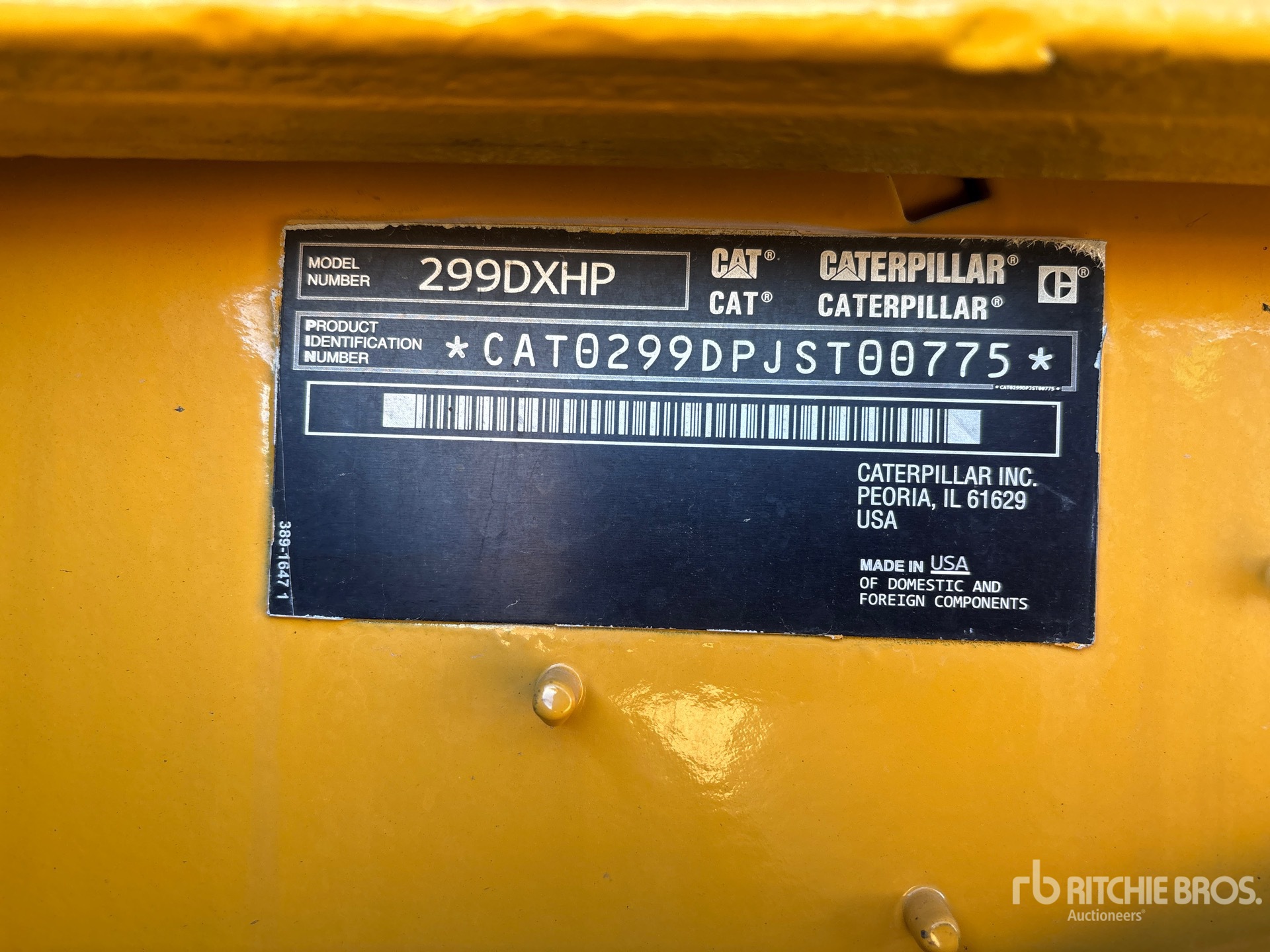 2014 Caterpillar 299DXHP