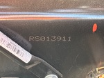 General Appearance with Frame Stamp Serial Number/VIN Photo