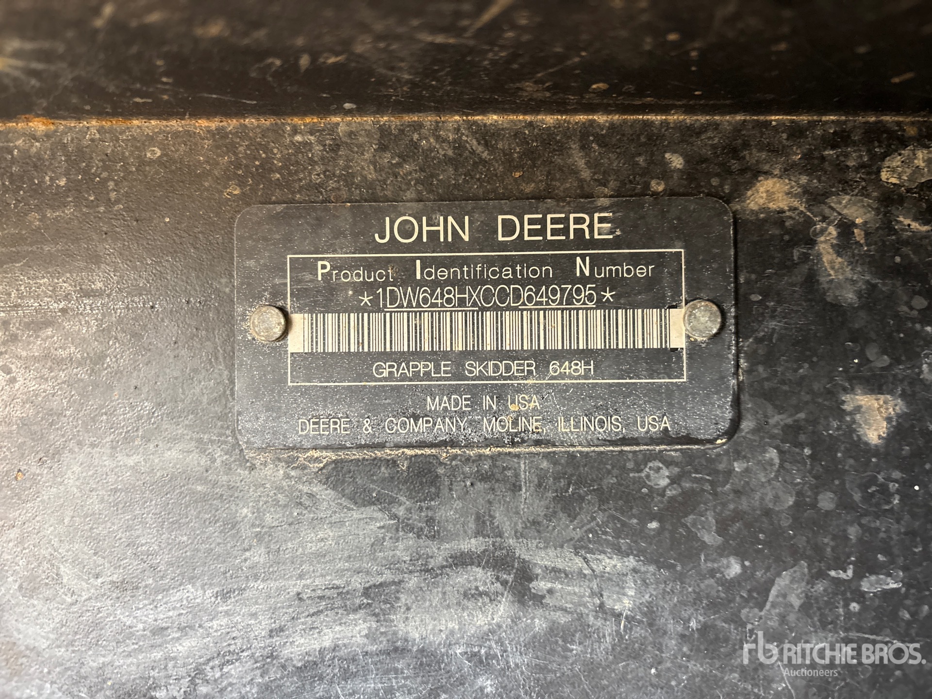 2013 John Deere 648H