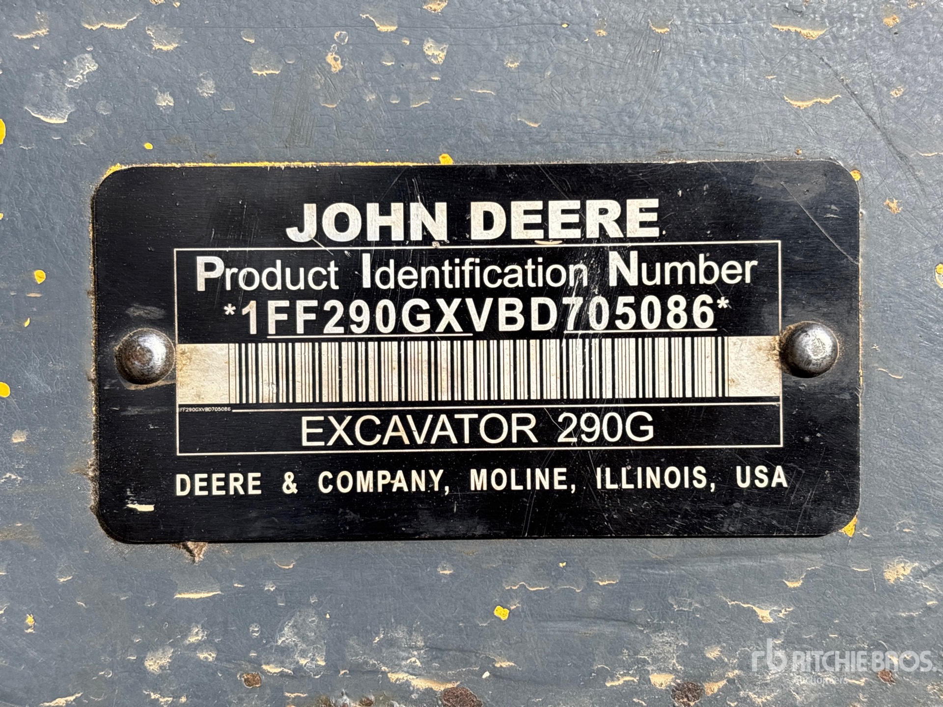 2011 John Deere 290GLC