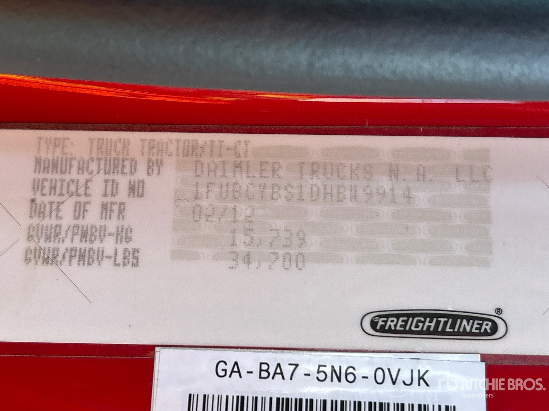 2013 Freightliner M2 106