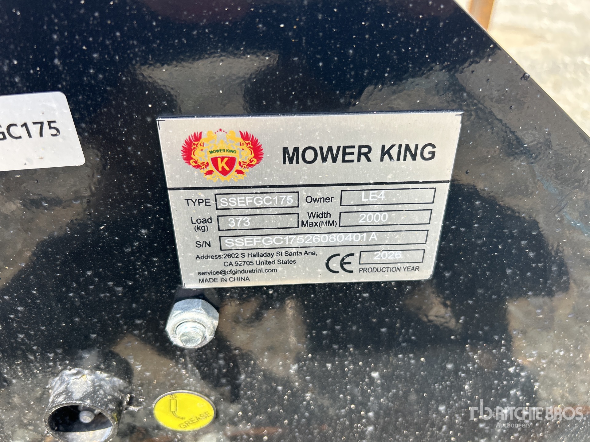 Photo of 2026 Mower King SSEFGC175