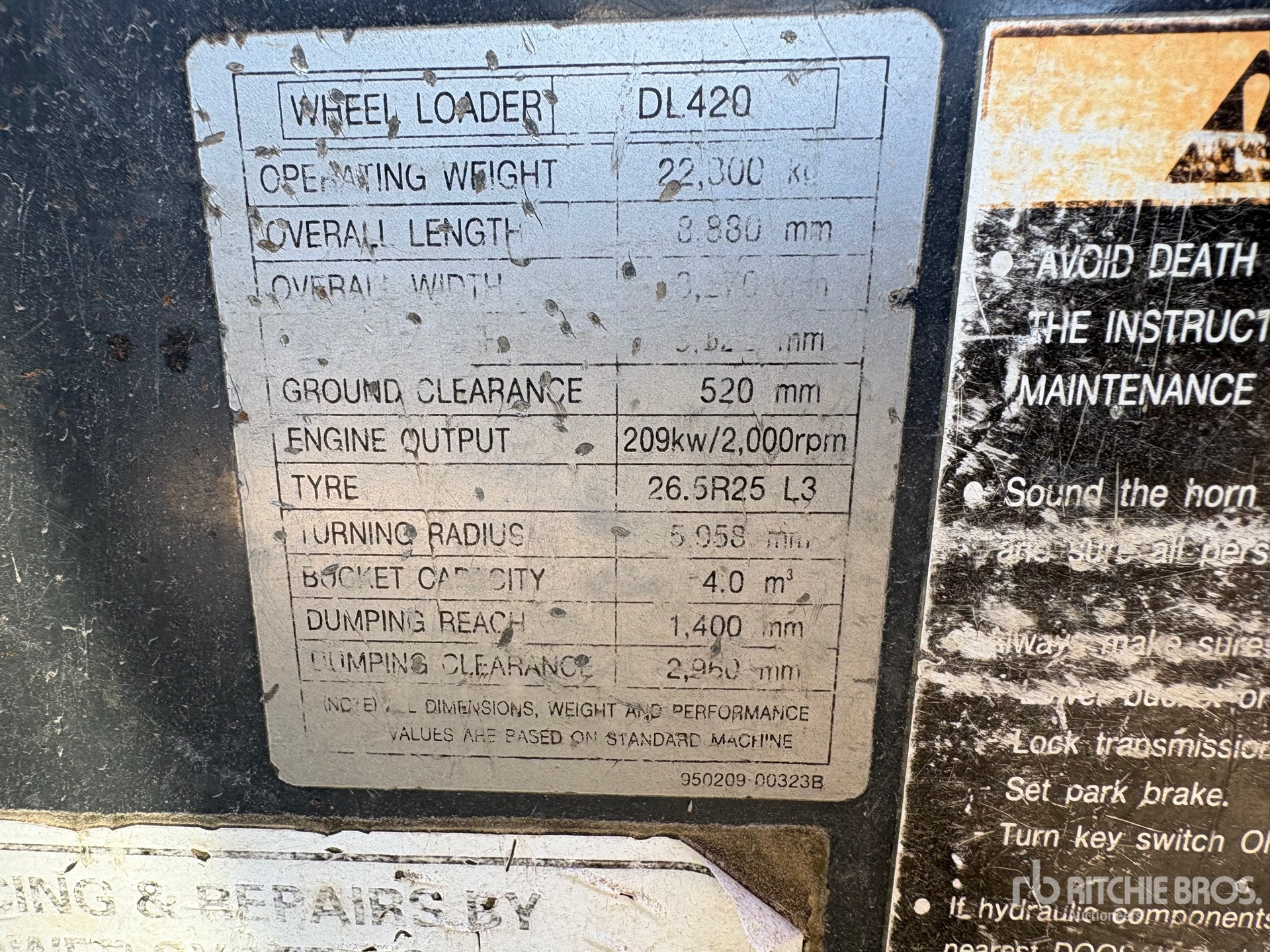 2010 Doosan DL420