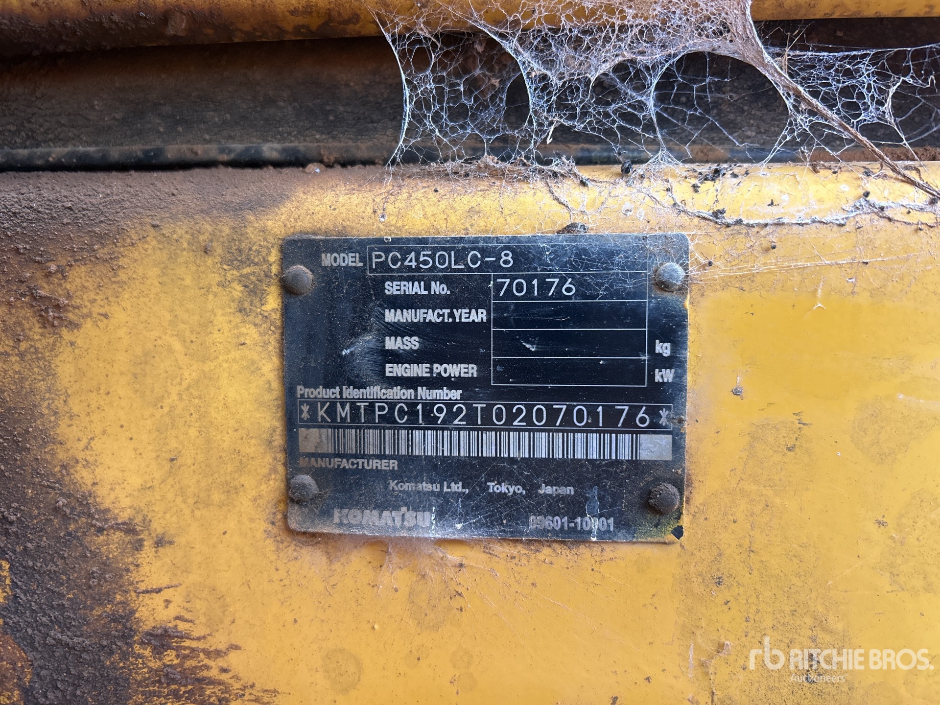 2008 Komatsu PC450LC-8