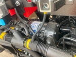 Engine with A/C Compressor