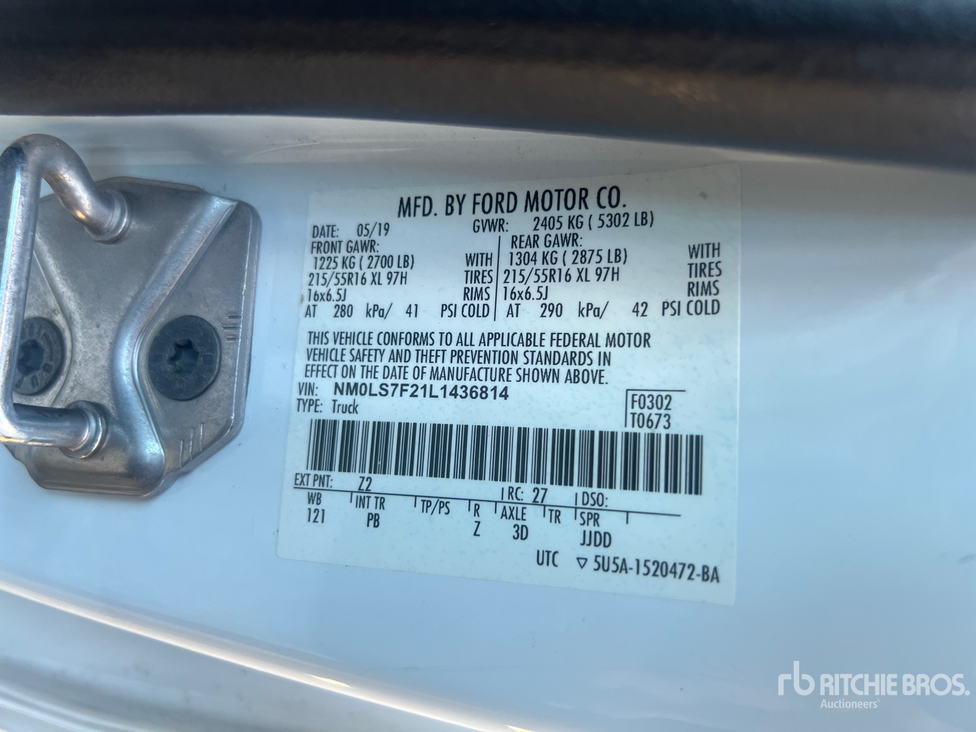 2020 Ford TRANSIT CONNECT