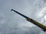 Crane Superstructure with Main Boom Sections