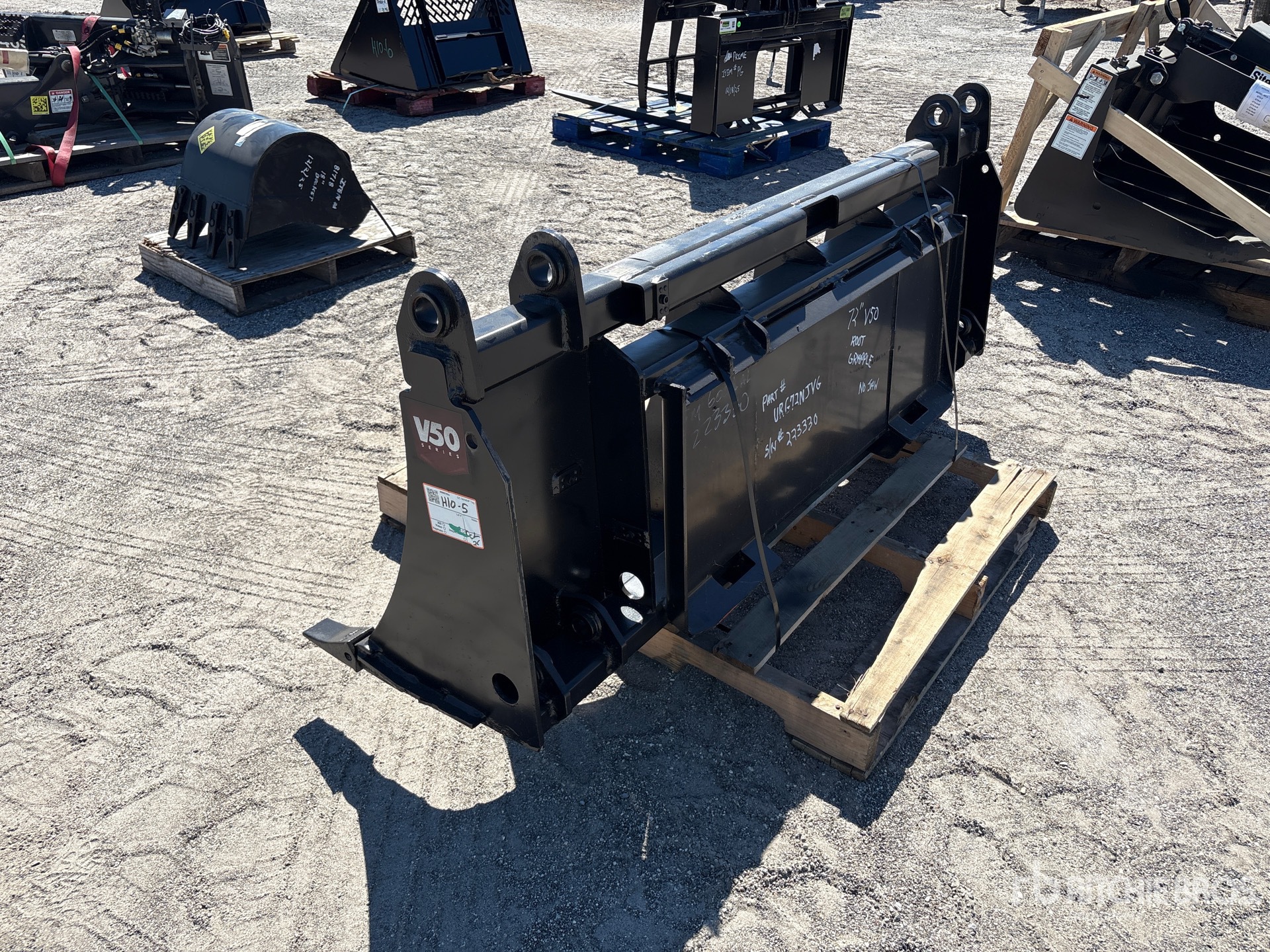 Virnig Skid Steer Rake