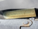 General Appearance with Frame Stamp Serial Number/VIN Photo