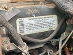 Engine with Emission Certification Label