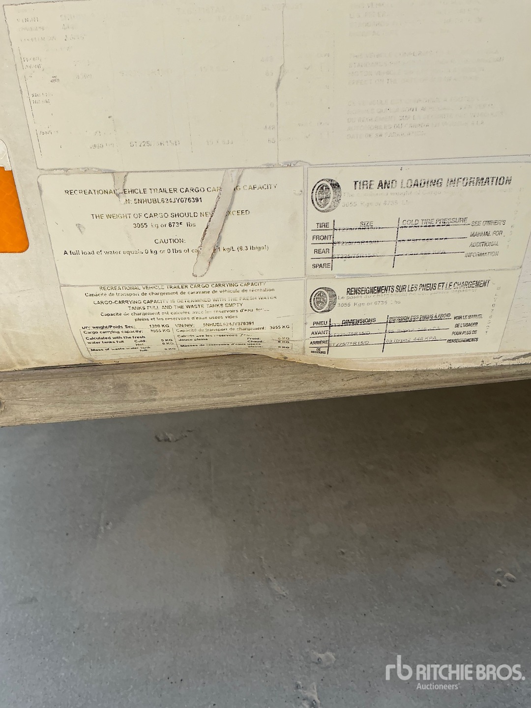 2018 Cargo Mate TXB5716TA3