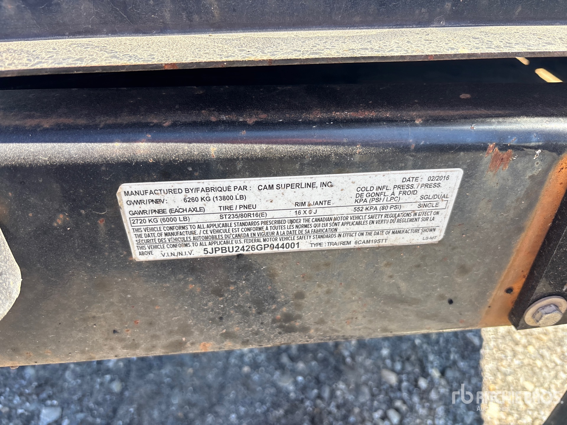 2016 Cam Superline 19 FT T/A