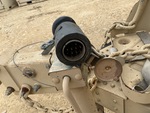 Trailer Chassis with Power Receptacle Functional