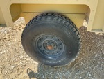 Trailer Chassis with Tire Condition