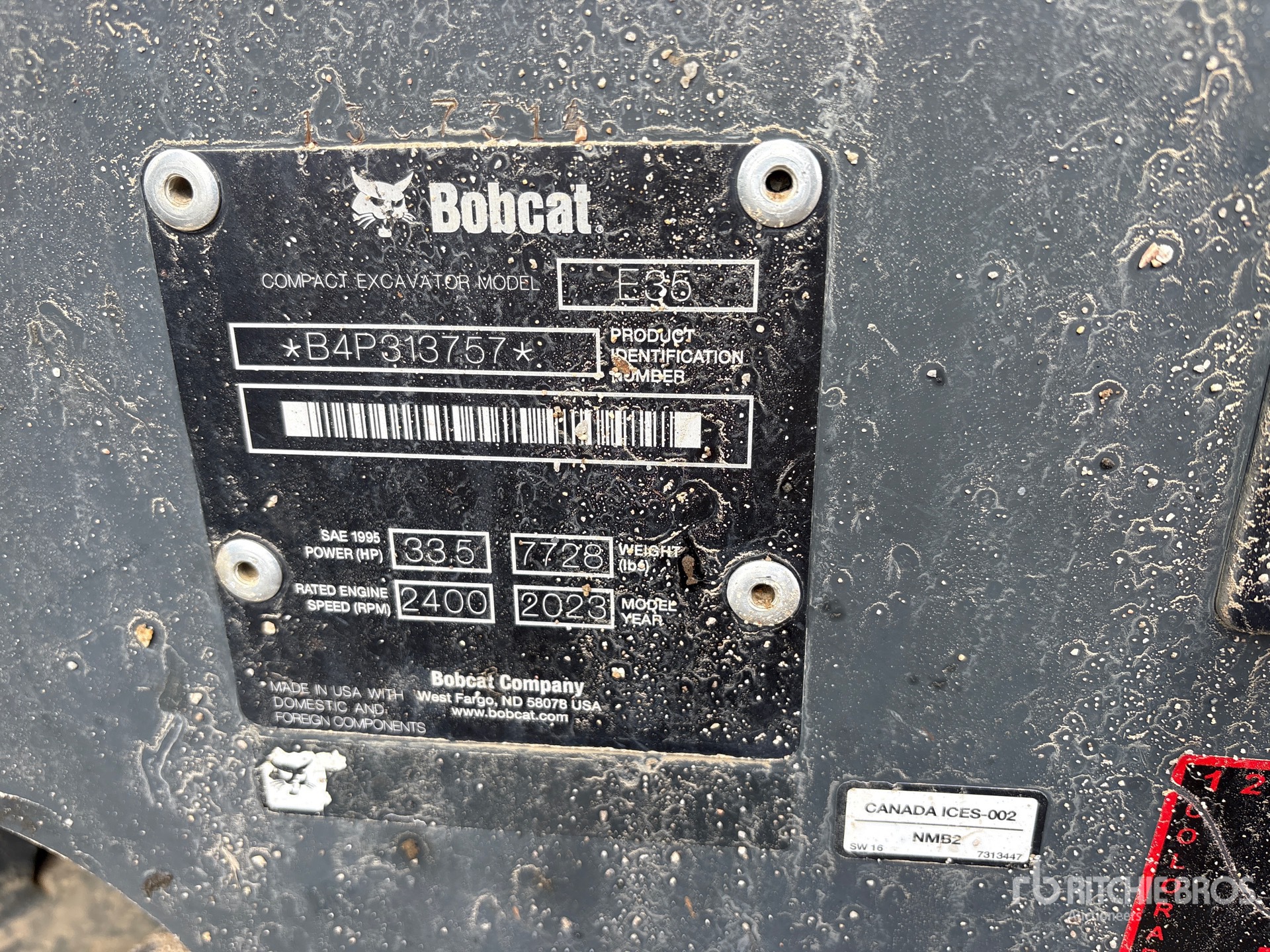 2023 Bobcat E35