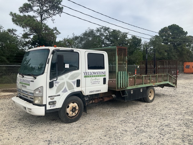 2008 Isuzu NPR 4x2 Crew Cab Landscape Truck