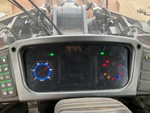 Control Station with Luces de advertencia del motor