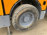 Underbody with Right Rear Drive Tires