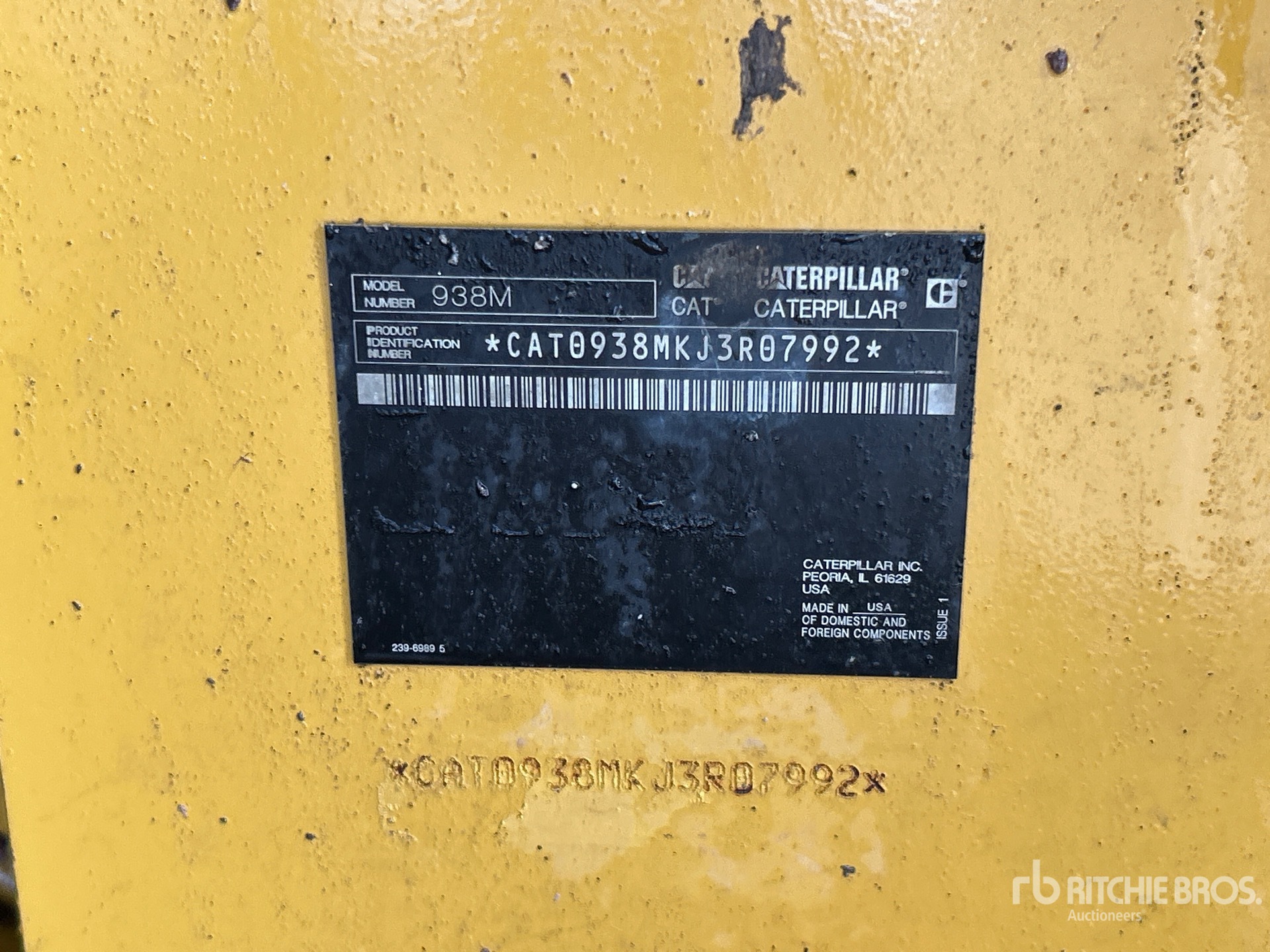 2019 Caterpillar 938M