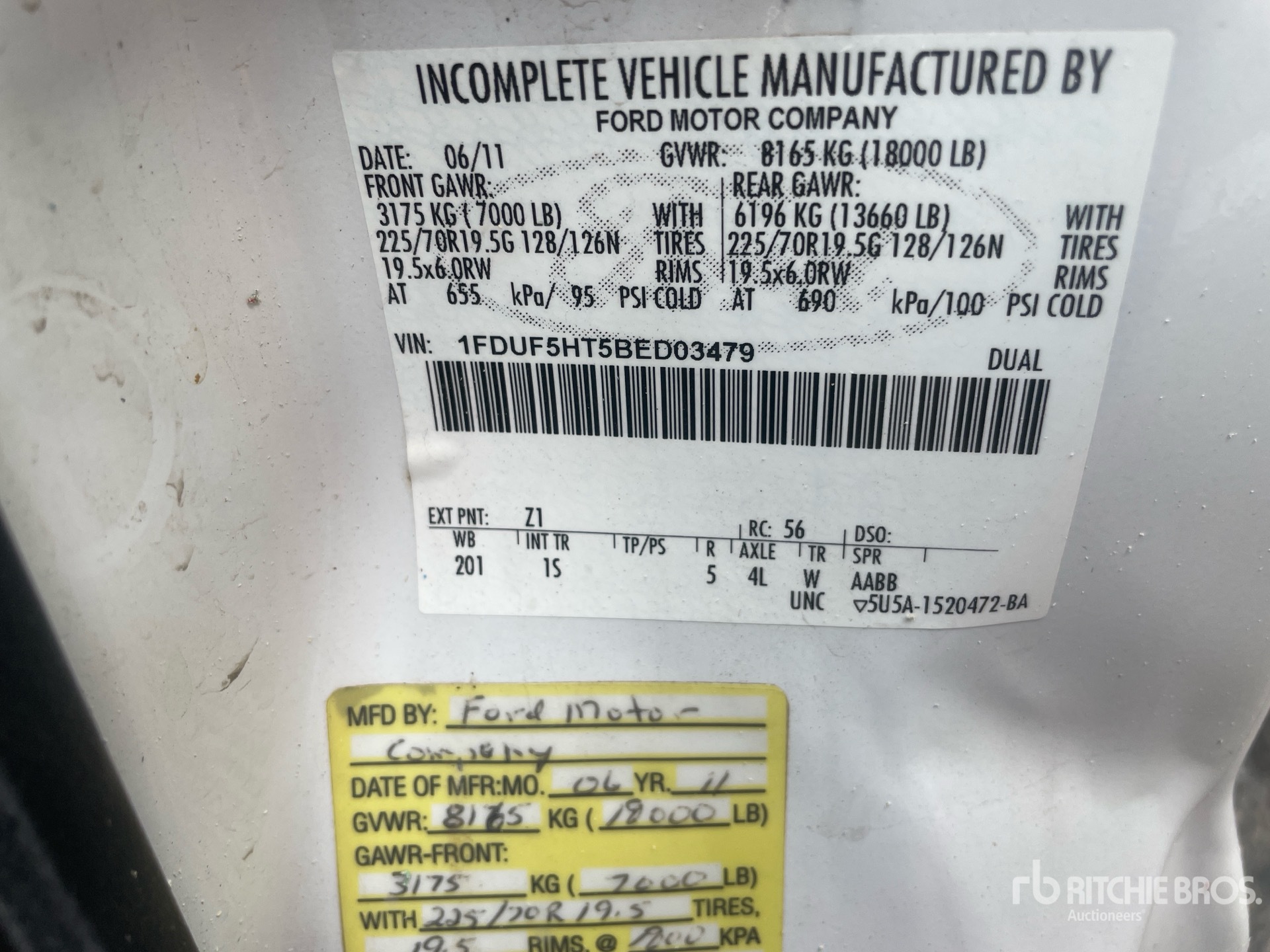 2011 Ford F-550