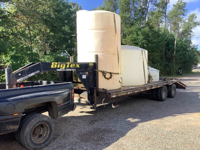 2009 (unverified) Big Tex 20GN-20BK+5 25 ft T/A Gooseneck Equipment Trailer