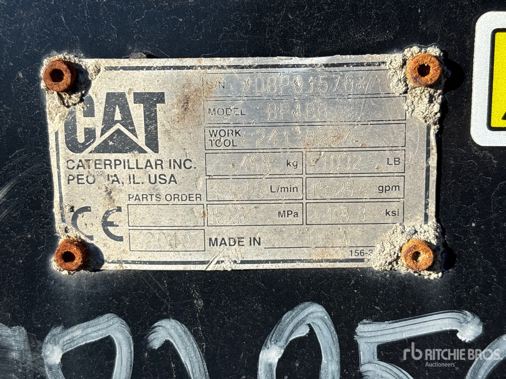 2011 Caterpillar BP18B